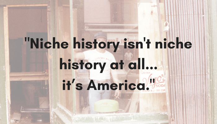 Niche history is not niche history at all...it’s America.